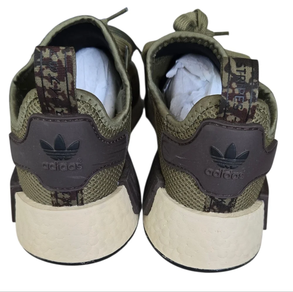 Adidas Mens Olive Green NMD Sneakers EUC - Picture 4 of 16